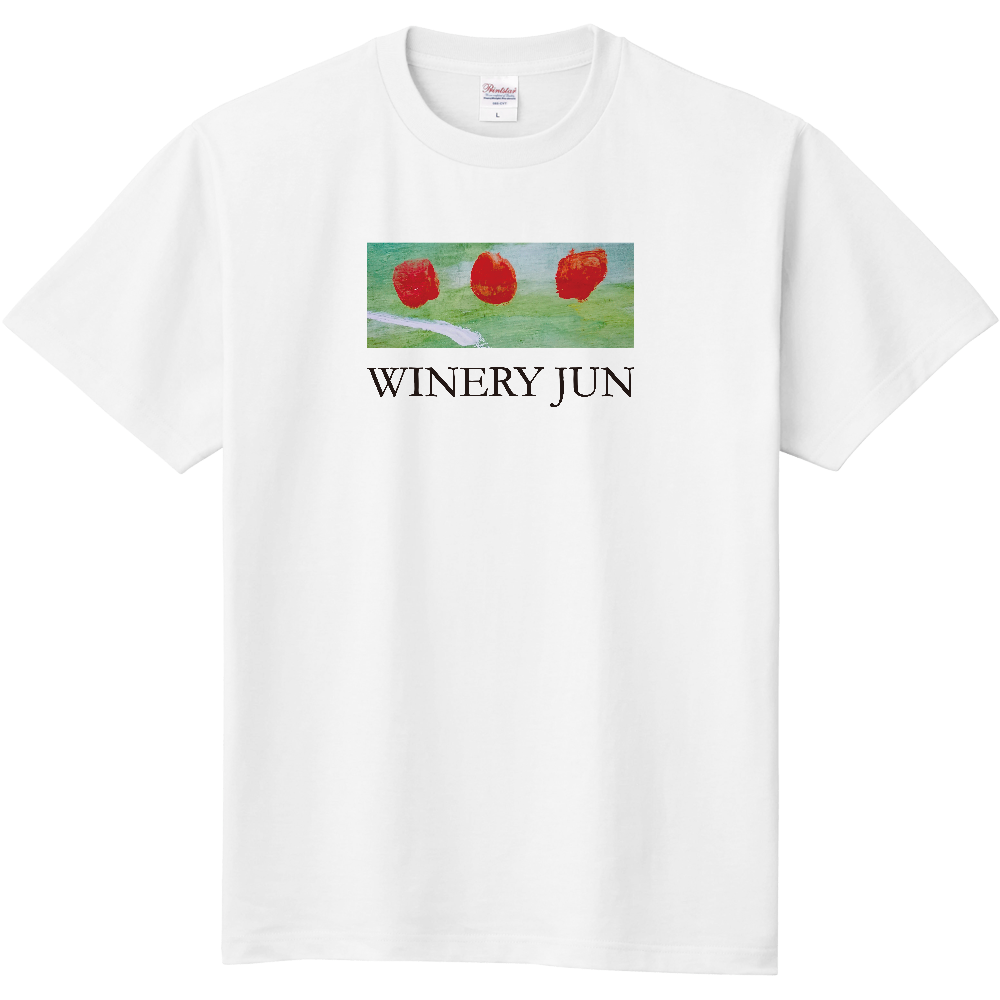 WINERY JUNの白Tシャツデザイン